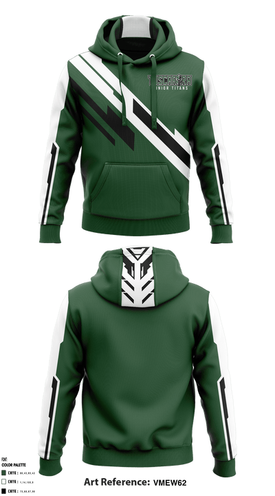 Tuscarora jr Titans football 49494203 Hoodie - 1