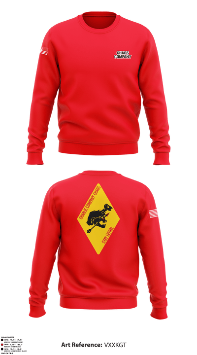 CHAOS COMPANY 95825038 Crew Neck Sweatshirt - 8