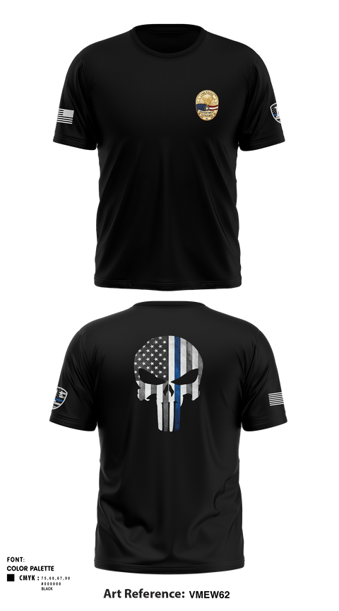 Short Sleeve Performance Shirt, , Police, Teamtime, Team time, sublimation, custom sports apparel, team uniforms, spirit wear, spiritwear, sports uniforms, custom shirts, team store, custom team store, fundraiser sports, apparel fundraiser