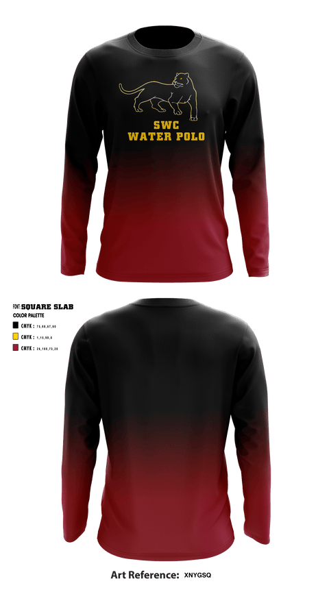 Long Sleeve Performance Shirt, Southwestern College Water Polo, School Spirit Store, Teamtime, Team time, sublimation, custom sports apparel, team uniforms, spirit wear, spiritwear, sports uniforms, custom shirts, team store, custom team store, fundraiser sports, apparel fundraiser