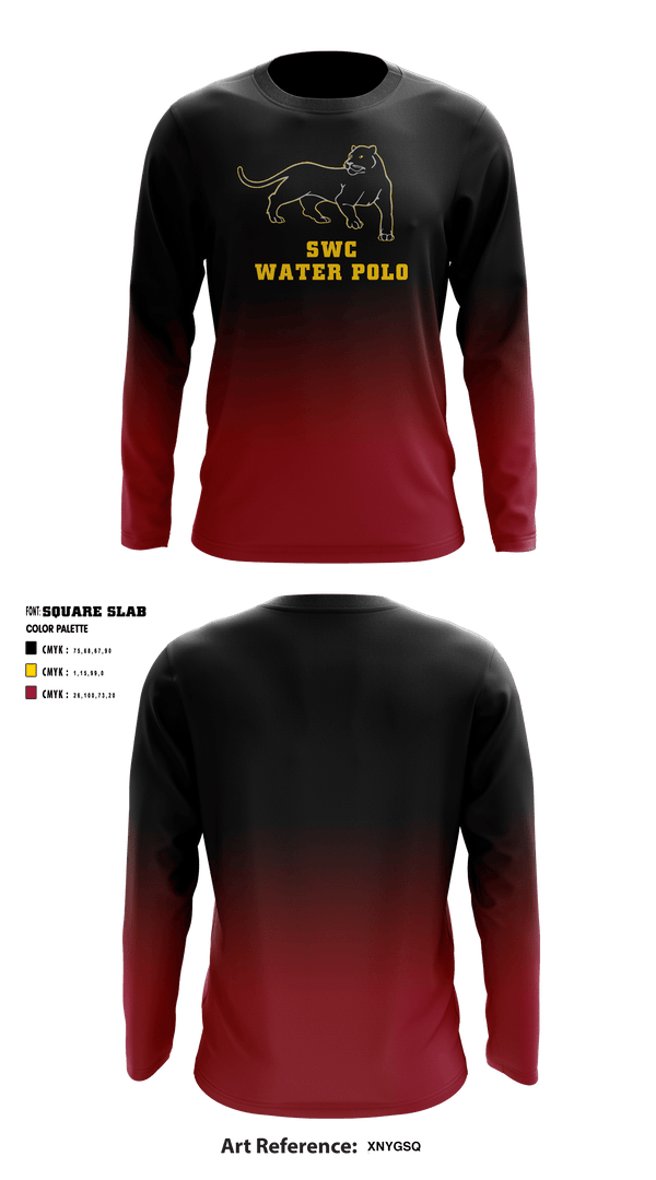 Long Sleeve Performance Shirt, Southwestern College Water Polo, School Spirit Store, Teamtime, Team time, sublimation, custom sports apparel, team uniforms, spirit wear, spiritwear, sports uniforms, custom shirts, team store, custom team store, fundraiser sports, apparel fundraiser