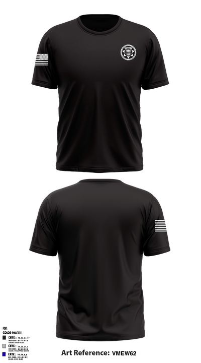 Marshal’s Office 16167545 Short Sleeve Performance Shirt - 1