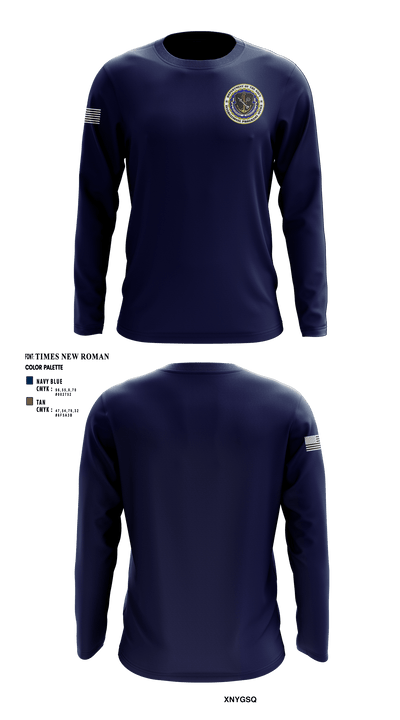Navy International Programs Office 21438781 Long Sleeve Performance Shirt - 3