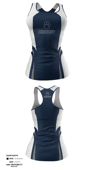 Tank Top, Louis E Dieruff High School Cheer, School Spirit Store, Teamtime, Team time, sublimation, custom sports apparel, team uniforms, spirit wear, spiritwear, sports uniforms, custom shirts, team store, custom team store, fundraiser sports, apparel fundraiser