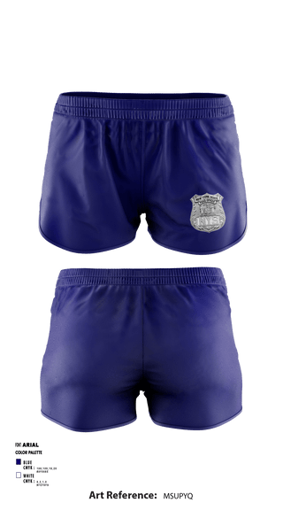 Women's Shorts, , Police, Teamtime, Team time, sublimation, custom sports apparel, team uniforms, spirit wear, spiritwear, sports uniforms, custom shirts, team store, custom team store, fundraiser sports, apparel fundraiser