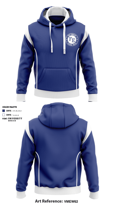 Fort Edward High School Basketball 51900355 Hoodie - 1