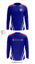 Tennessee State Babe Ruth League 69755727 Long Sleeve Performance Shirt - 1