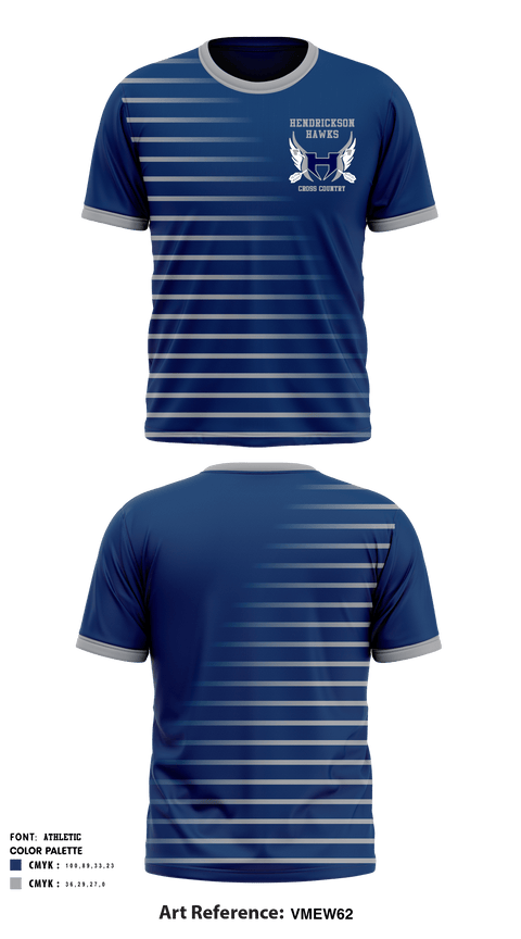 Short Sleeve Performance Shirt, Hendrickson High School Cross Country, Cross Country, Teamtime, Team time, sublimation, custom sports apparel, team uniforms, spirit wear, spiritwear, sports uniforms, custom shirts, team store, custom team store, fundraiser sports, apparel fundraiser