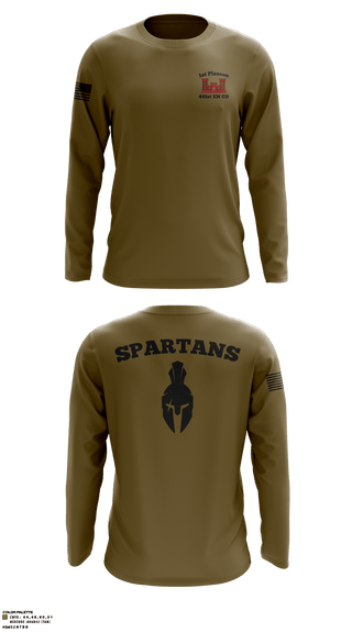 Long Sleeve Performance Shirt, , Army, Teamtime, Team time, sublimation, custom sports apparel, team uniforms, spirit wear, spiritwear, sports uniforms, custom shirts, team store, custom team store, fundraiser sports, apparel fundraiser