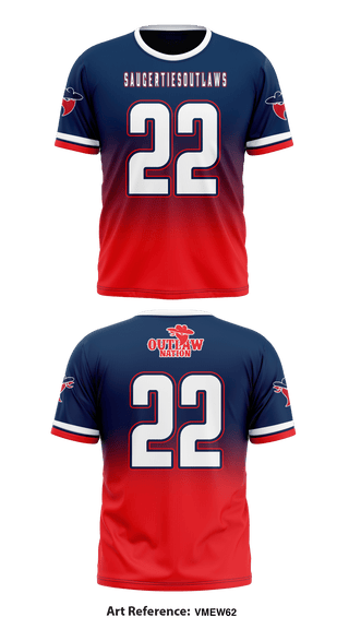 Short Sleeve Performance Shirt, Saugerties Outlaws Youth Football, Football, Teamtime, Team time, sublimation, custom sports apparel, team uniforms, spirit wear, spiritwear, sports uniforms, custom shirts, team store, custom team store, fundraiser sports, apparel fundraiser