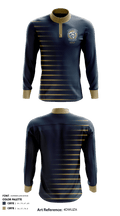 Tri-West High School Golf 24318444 Quarter Zip Jacket - 1