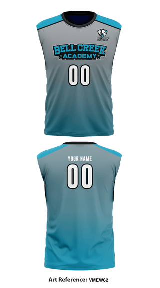 Tank Top, Bell Creek Academy High School Volleyball, Men's Volleyball, Teamtime, Team time, sublimation, custom sports apparel, team uniforms, spirit wear, spiritwear, sports uniforms, custom shirts, team store, custom team store, fundraiser sports, apparel fundraiser