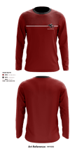 Milaca High School Baseball 25447795 Long Sleeve Performance Shirt - 1