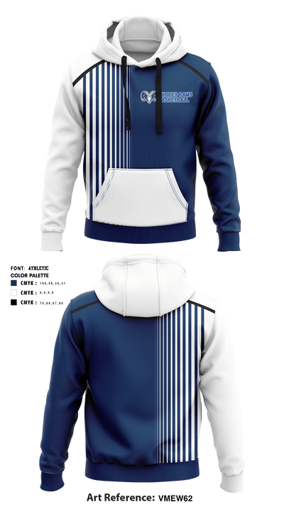 James Rhodes High School Basketball 57891241 Hoodie - 2