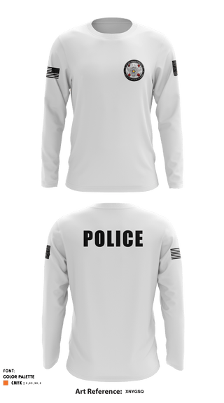 Long Sleeve Performance Shirt, Bay Minette Police Department, Police, Teamtime, Team time, sublimation, custom sports apparel, team uniforms, spirit wear, spiritwear, sports uniforms, custom shirts, team store, custom team store, fundraiser sports, apparel fundraiser