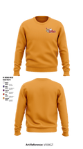 B Buzz Baseball League 70409945 Crew Neck Sweatshirt - 6