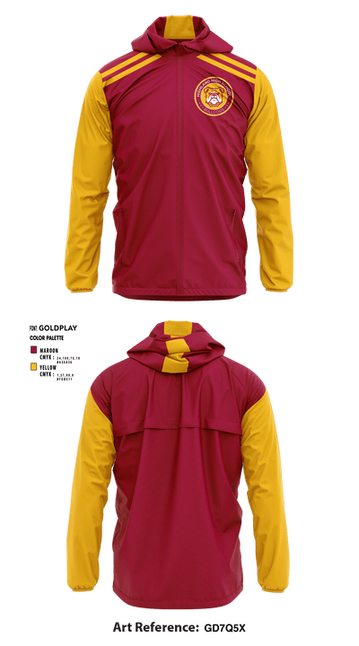 Highland High School Football 23409729 Windbreaker - 1