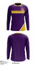 Hattiesburg High School Powerlifting 97684171 Long Sleeve Performance Shirt - 1
