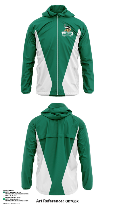 Vikings 52193357 Windbreaker - 1