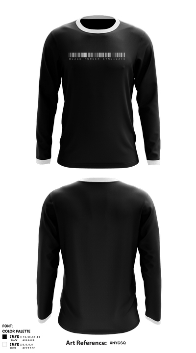 Black Powder Syndicate 35808206 Long Sleeve Performance Shirt - 1