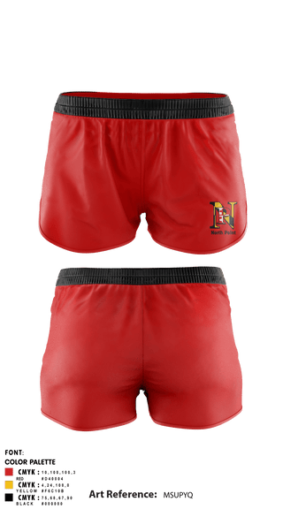 Women's Shorts, North Point High School, , Teamtime, Team time, sublimation, custom sports apparel, team uniforms, spirit wear, spiritwear, sports uniforms, custom shirts, team store, custom team store, fundraiser sports, apparel fundraiser