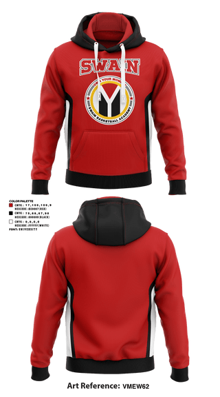 Hoodie, Swain Basketball Academy, Men's Basketball, Teamtime, Team time, sublimation, custom sports apparel, team uniforms, spirit wear, spiritwear, sports uniforms, custom shirts, team store, custom team store, fundraiser sports, apparel fundraiser