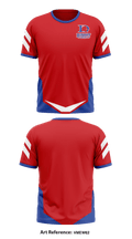 Durant Middle School 96218050 Short Sleeve Performance Shirt - 1
