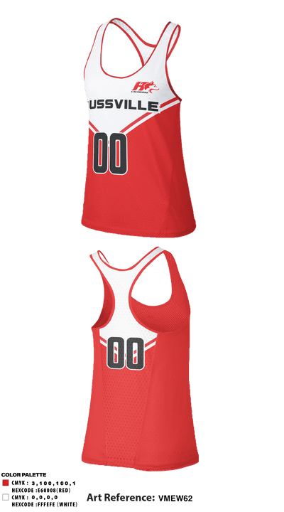 Trussville Lacrosse 62048401 Tank Top - 1