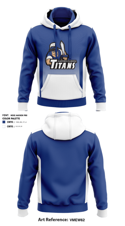 Eastern Florida State College Golf 48521769 Hoodie - 1