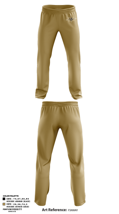 C.A.N.I Athletics Track & Field 1569769 Sweatpants - 3