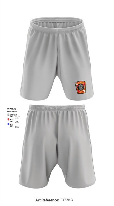 Scituate Fire Marine Response Unit 1572138 Athletic Shorts With Pockets - 1