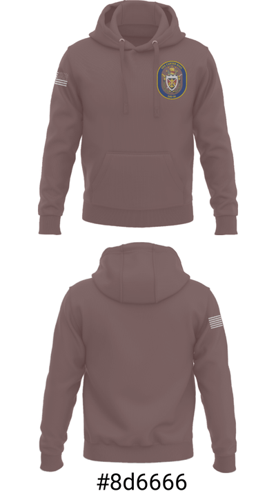 USS CÁRTER HALL 91136277 Hoodie - 12