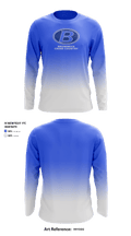 Brunswick High School Cross Country 30557077 Long Sleeve Performance Shirt - 1