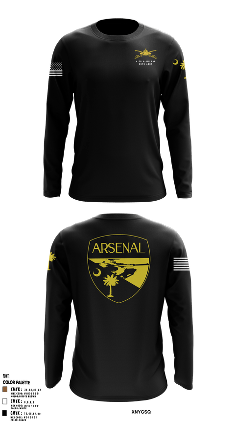 Long Sleeve Performance Shirt, Arsenal company, Army, Teamtime, Team time, sublimation, custom sports apparel, team uniforms, spirit wear, spiritwear, sports uniforms, custom shirts, team store, custom team store, fundraiser sports, apparel fundraiser