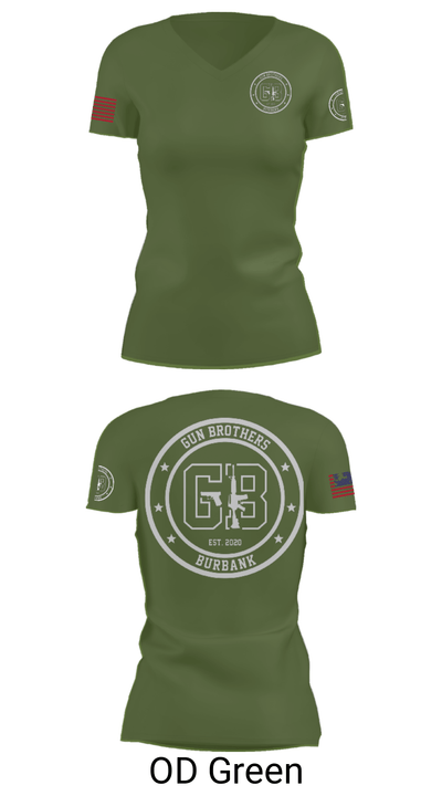 Test SF Logo 16004450 Women's Short Sleeve V-neck Shirt - 4