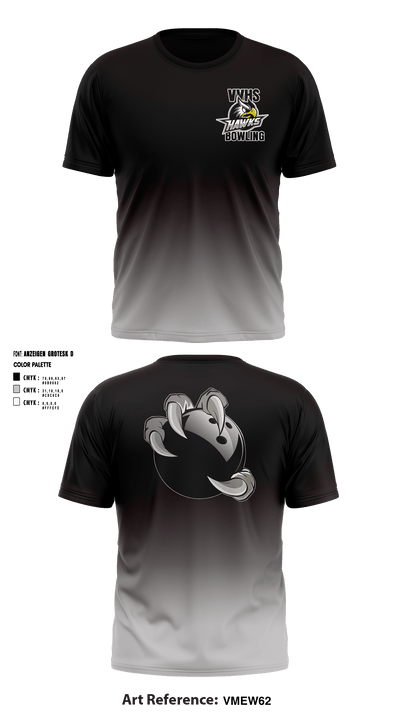 Volcano Vista Hawks 66507820 Short Sleeve Performance Shirt - 2