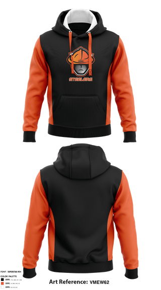 Hoodie, Evraz Steelers, Hockey, Teamtime, Team time, sublimation, custom sports apparel, team uniforms, spirit wear, spiritwear, sports uniforms, custom shirts, team store, custom team store, fundraiser sports, apparel fundraiser