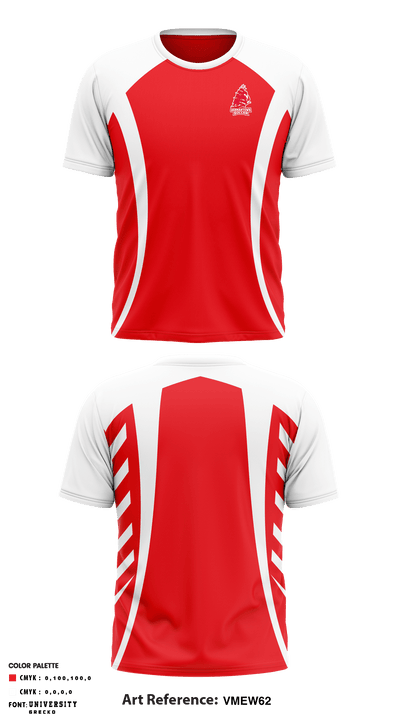 Germantown High School Soccer 20087610 Short Sleeve Performance Shirt - 1