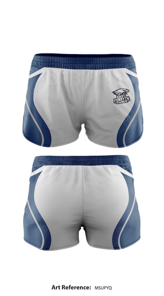 Women's Shorts, East Forsyth High School Dance, School Spirit Store, Teamtime, Team time, sublimation, custom sports apparel, team uniforms, spirit wear, spiritwear, sports uniforms, custom shirts, team store, custom team store, fundraiser sports, apparel fundraiser