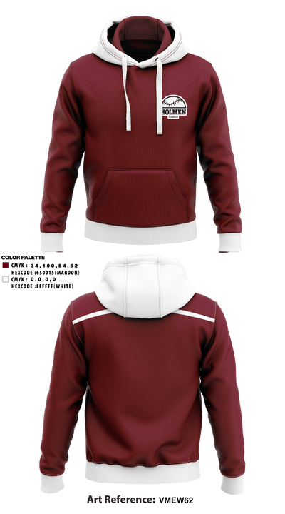 Holmen Youth Baseball Parents Association 2376356 Hoodie - 1