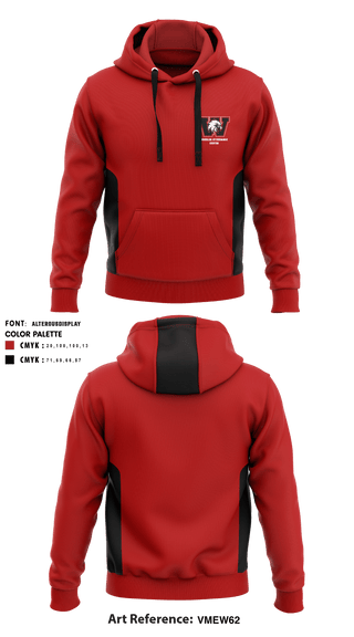 Hoodie, Wheeler Attendance Center - Powerlifting, Spirit Store, Teamtime, Team time, sublimation, custom sports apparel, team uniforms, spirit wear, spiritwear, sports uniforms, custom shirts, team store, custom team store, fundraiser sports, apparel fundraiser