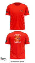Clarks Chapel Fire & Rescue 66405091 Short Sleeve Performance Shirt - 3