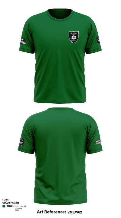 Cabell County Special Operations 13615522 Short Sleeve Performance Shirt - 1