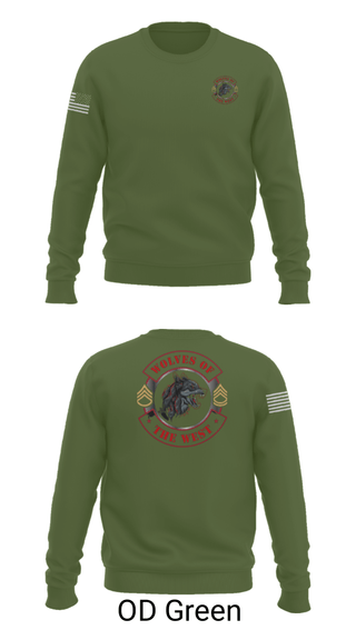 Crew Neck Sweatshirt, , Army, Teamtime, Team time, sublimation, custom sports apparel, team uniforms, spirit wear, spiritwear, sports uniforms, custom shirts, team store, custom team store, fundraiser sports, apparel fundraiser