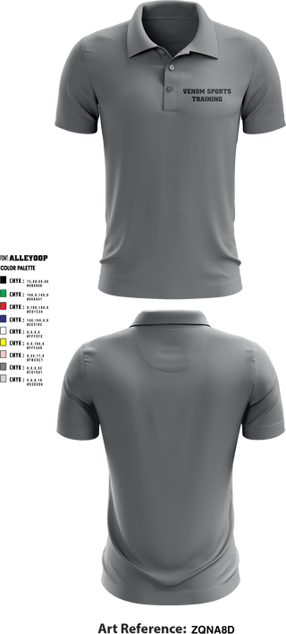 Short Sleeve Performance Polo, Venom Sports Training, Men's Basketball, Teamtime, Team time, sublimation, custom sports apparel, team uniforms, spirit wear, spiritwear, sports uniforms, custom shirts, team store, custom team store, fundraiser sports, apparel fundraiser