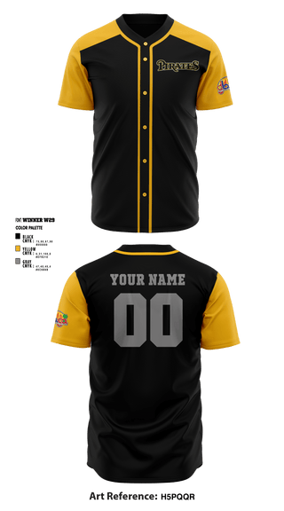 Full Button Baseball Jersey, Los Angeles Pirates, Baseball, Teamtime, Team time, sublimation, custom sports apparel, team uniforms, spirit wear, spiritwear, sports uniforms, custom shirts, team store, custom team store, fundraiser sports, apparel fundraiser