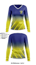 Northwest Optimist Club of Oklahoma City 25238897 Women's Long Sleeve V-neck Shirt - 1