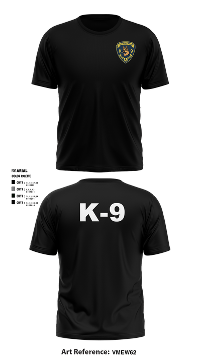 K9 1129861 Short Sleeve Performance Shirt - 6