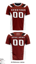 Spearfish High School Football 95295555 Short Sleeve Performance Shirt - 2
