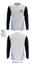 Layton High School Lacrosse 4449513 Long Sleeve Performance Shirt - 1